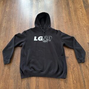 LGND Supply Co. Men's Black Hoodie